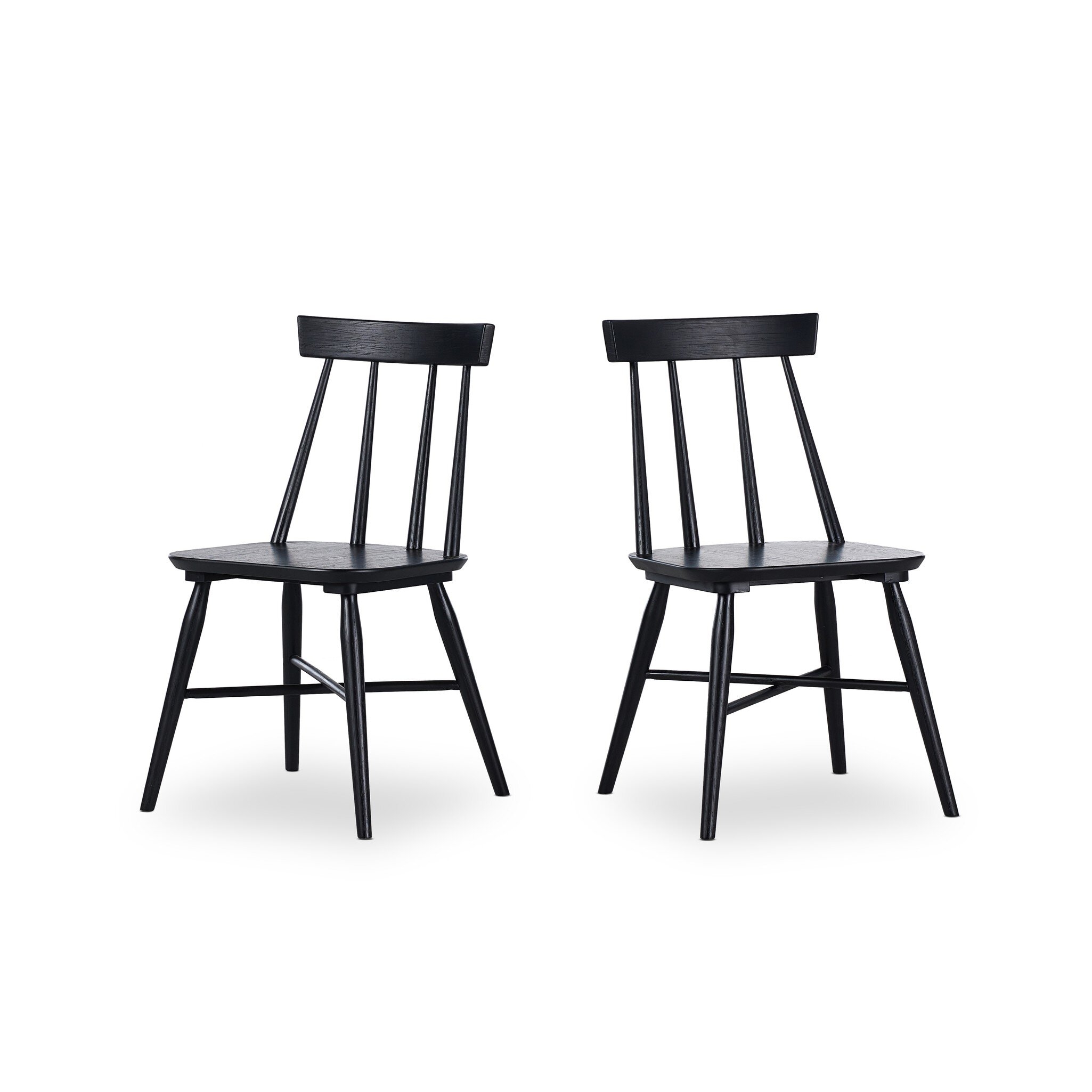 Bromley Dining Chair - Matte Black Parawood - Image 2