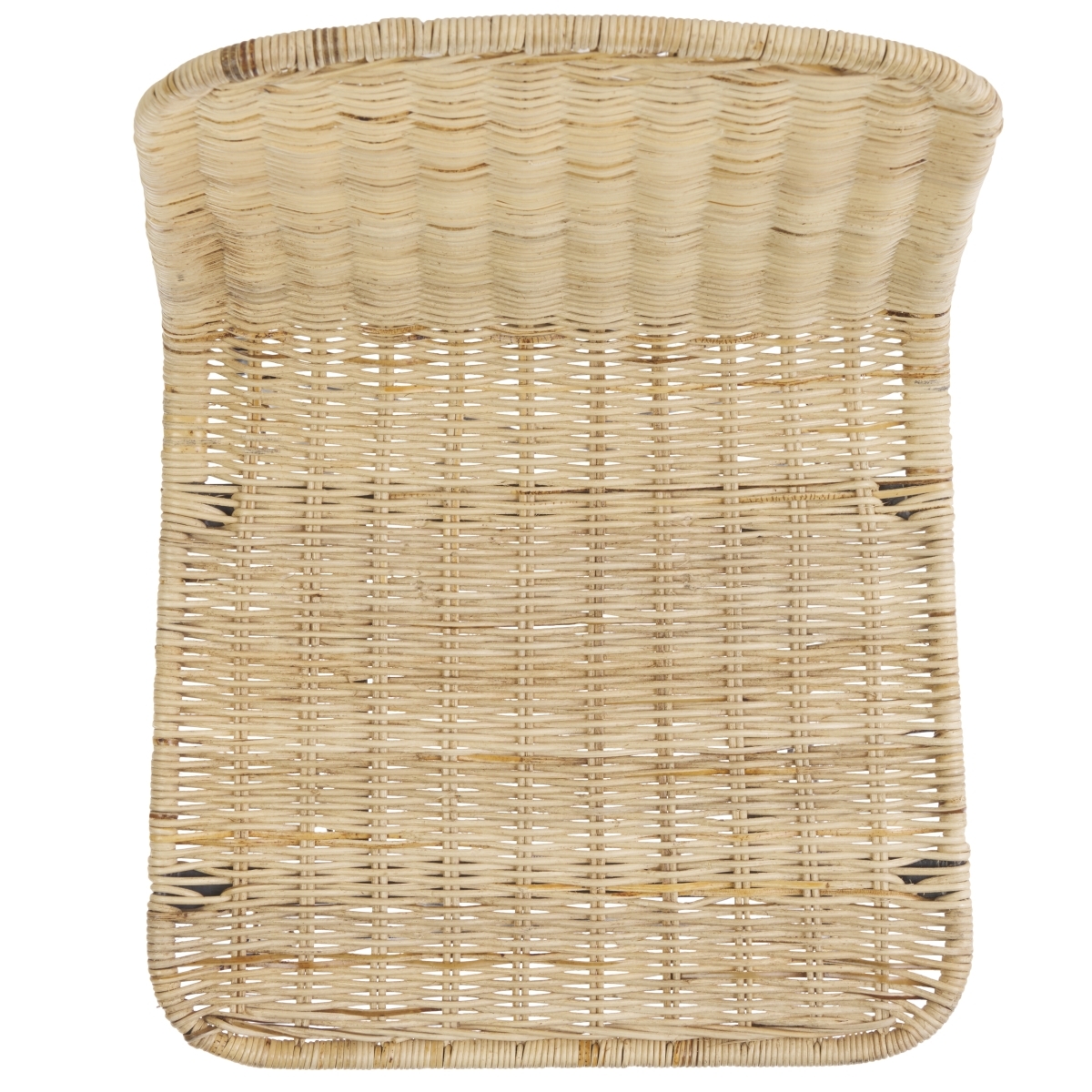 Minerva Weaved Dining Chair - Light Natural / Black - Image 4