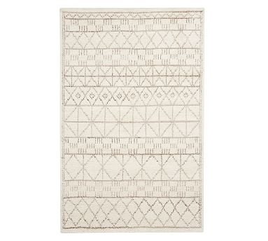 Carleigh Handknotted Rug, 8' x 10', Neutral - Image 0