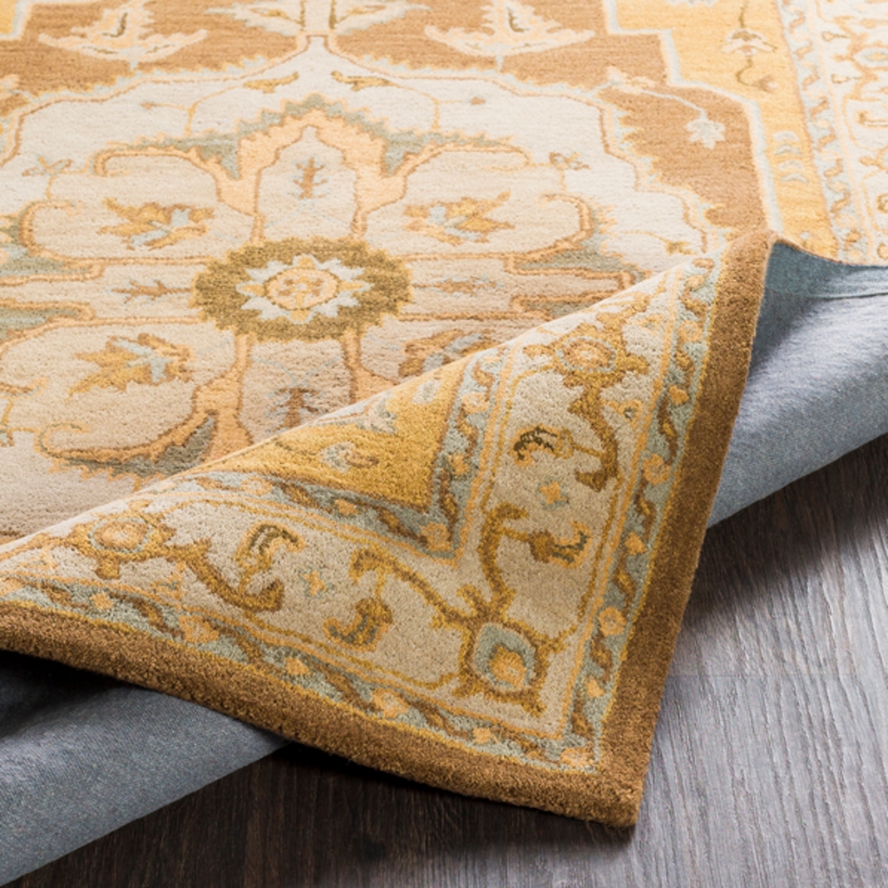 Middleton Brown Indoor 3'6" x 3'6" Handmade Rug - Image 4