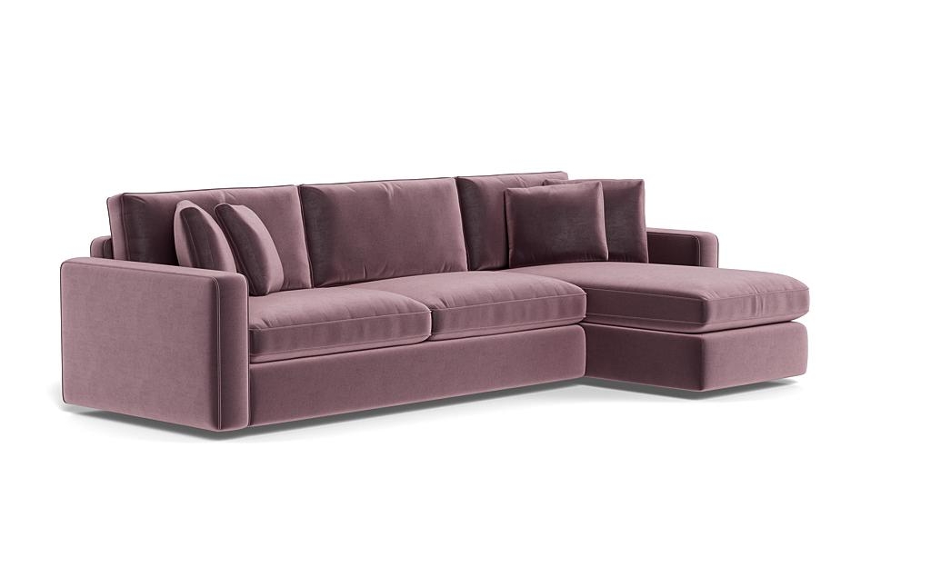 James 3-Seat Right Chaise Sectional with Storage - Image 1