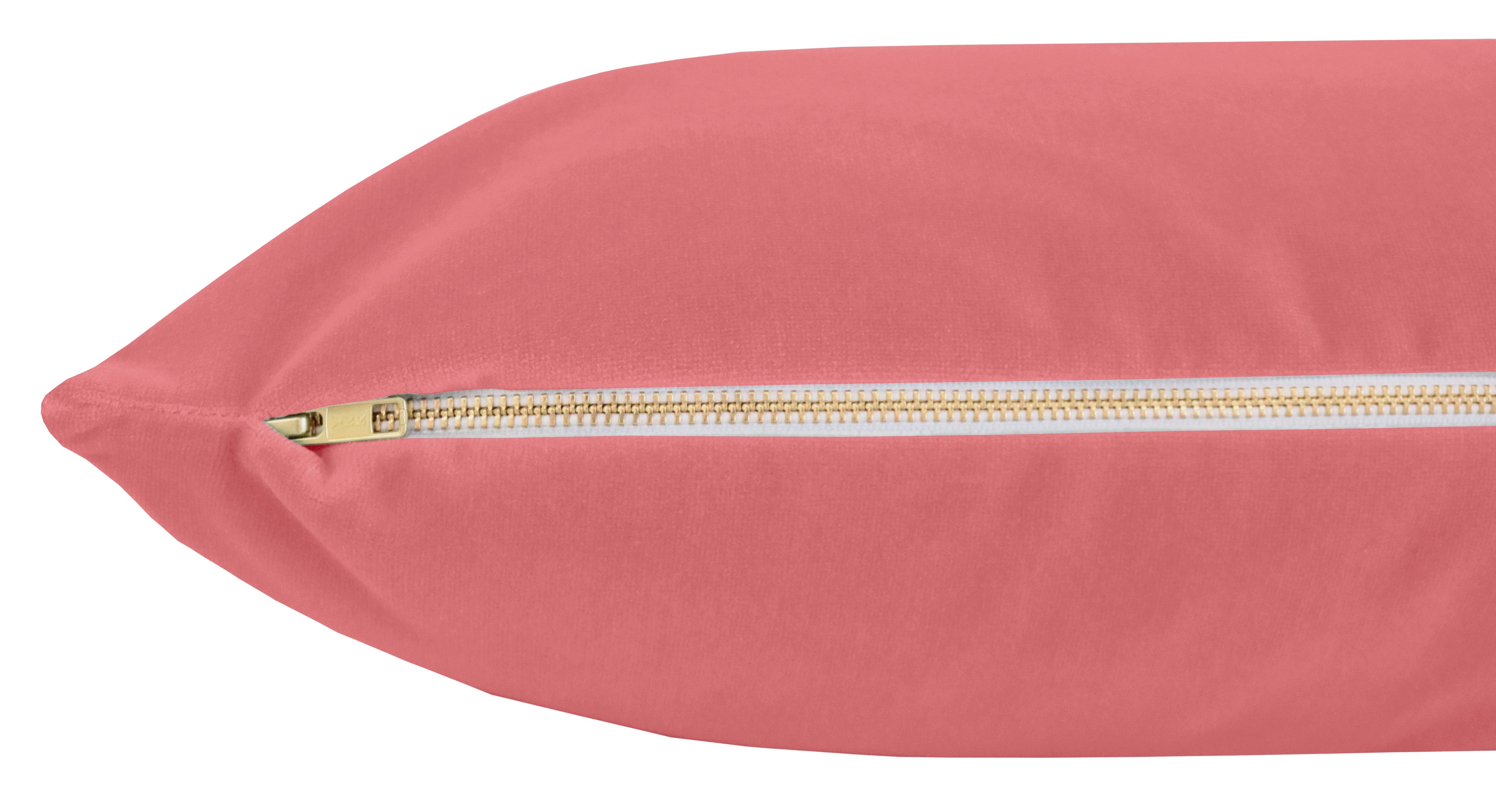 THE XL LUMBAR :: SIGNATURE VELVET // ROSÉ PINK - 14" X 48" - Image 3
