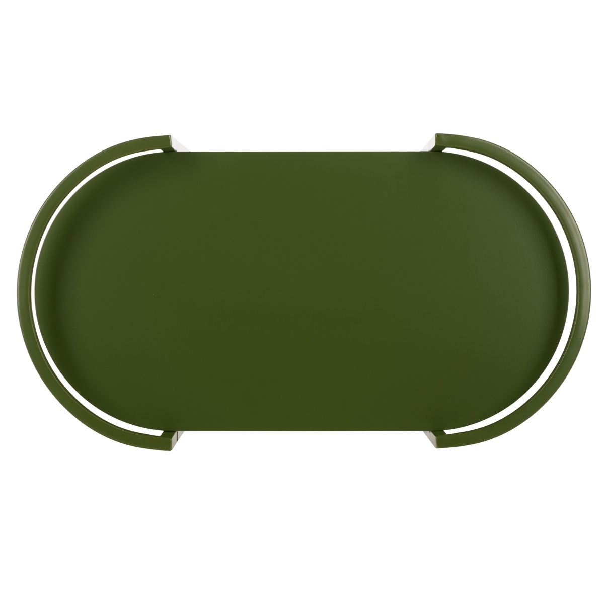 Inessa 2 Tier Bar Cart - Green - Image 3