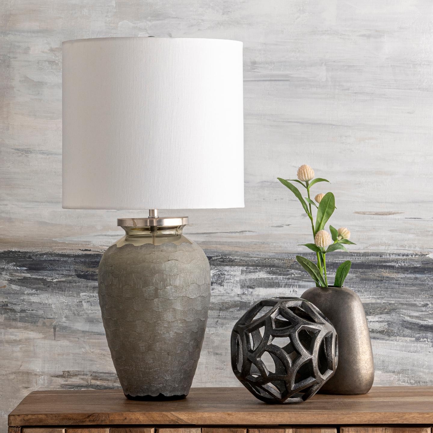 Napa 15" Glass Table Lamp - Image 0