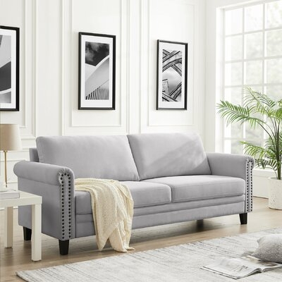 Red Barrel Studio® 81.5" Round Arms Sofa - Image 0