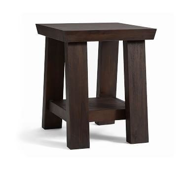 Madera Wood End Table, Coffee Bean - Image 3