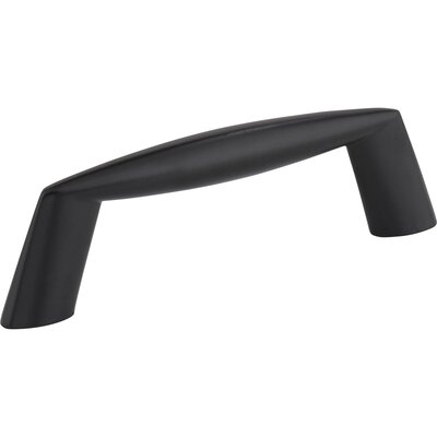 3" Center-To-Center Matte Black Zachary Cabinet Pull - Image 0