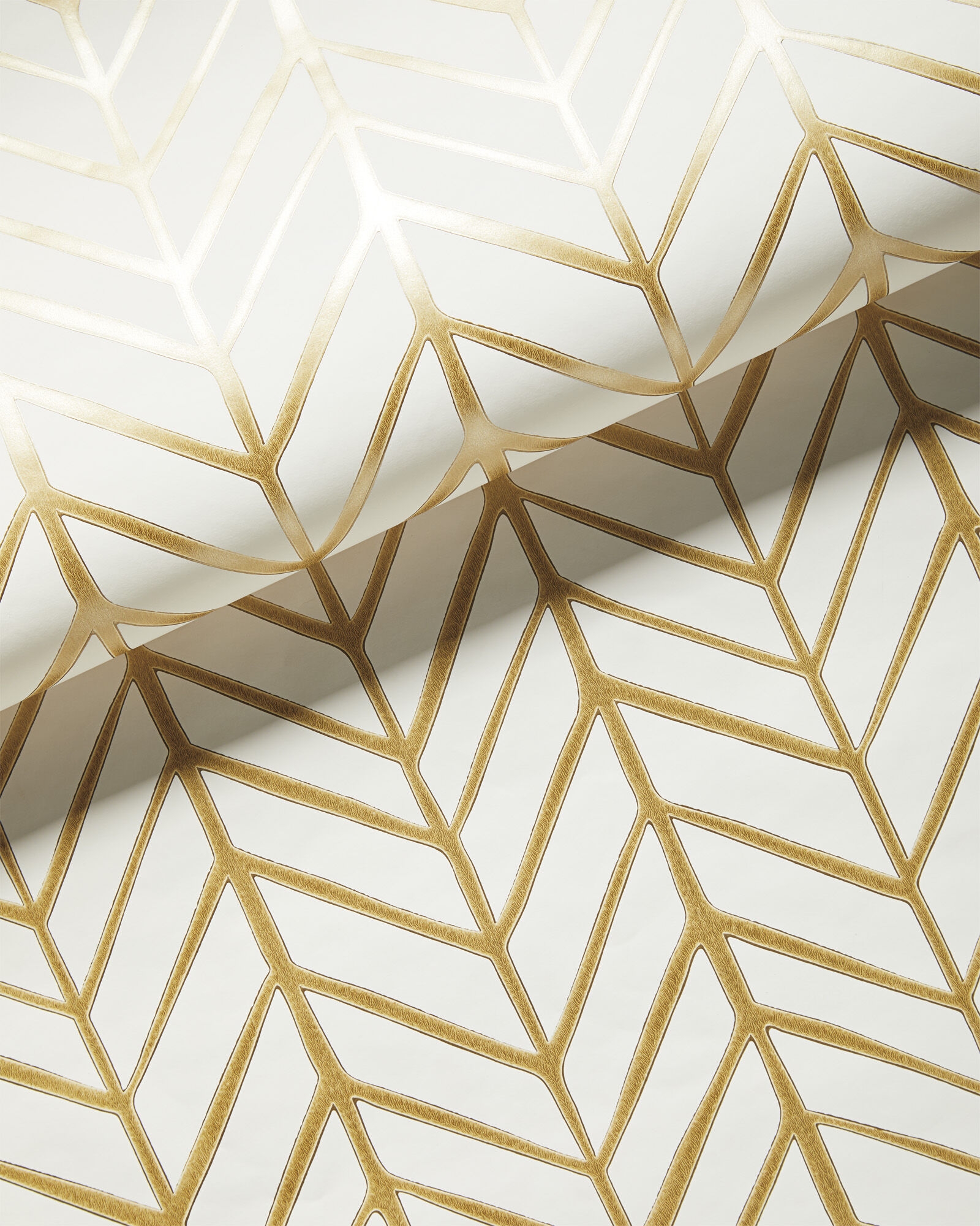 Feather Wallpaper – Gold - Image 0