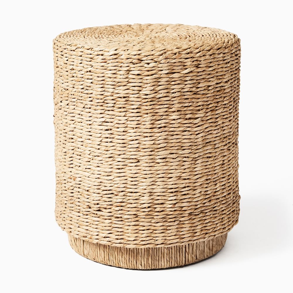 Seagrass 16.5" Side Table, Sea Grass, Natural - Image 0