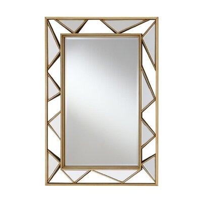 Hilmer Contemporary Geometric  Wall Mirror - Image 0