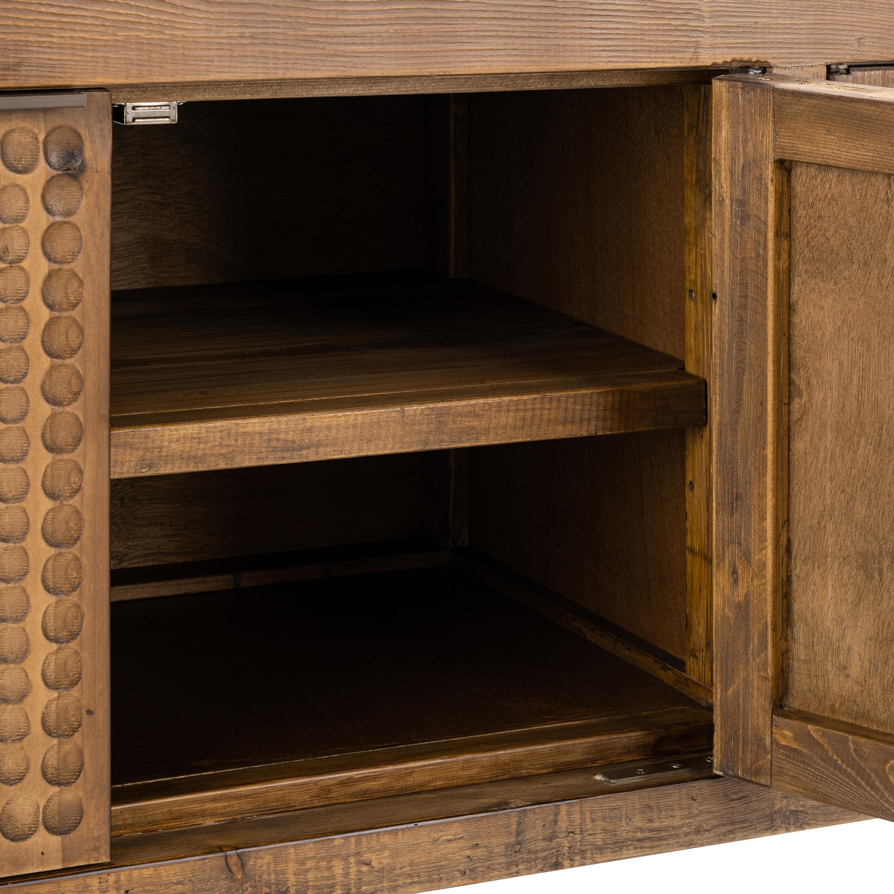 Osiris 4Dr Cabinet Mission Brown - Image 6