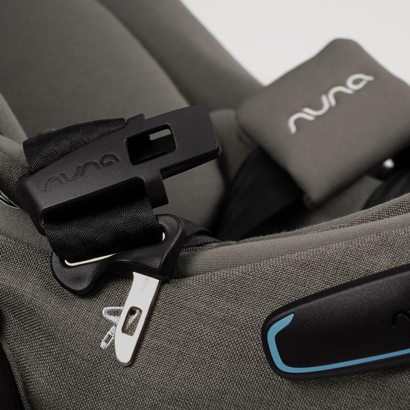 Nuna PIPA ™ aire rx Granite Grey Reclining Infant Car Seat + PIPA RELX Base - Image 5