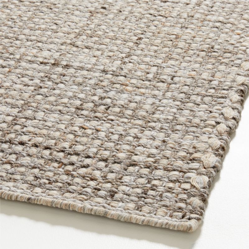 Niseko Performance Handwoven Brown Area Rug 6'x9' - Image 3