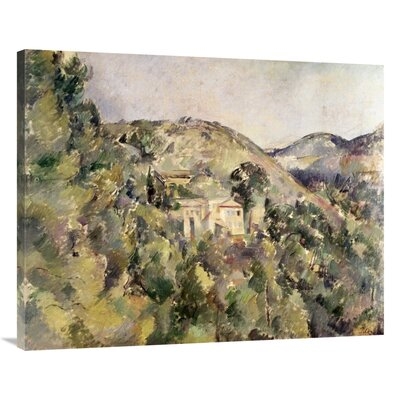 'La Collines Des Pauvres' by Paul Cezanne Print on Canvas - Image 0