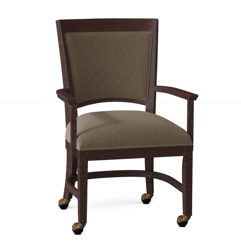Fairfield Chair Jefferson Armchair Body Fabric: 3158 Bamboo, Leg Color: Espresso - Image 0