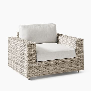 Urban Summer Collection Heather Gray Lounge Chair - Image 2
