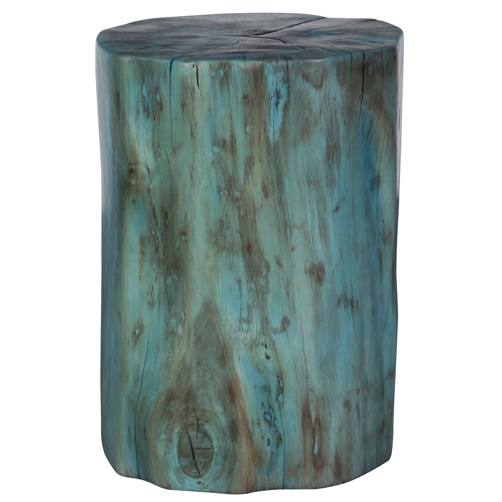 Habitat Blue Accent Stool - Image 2