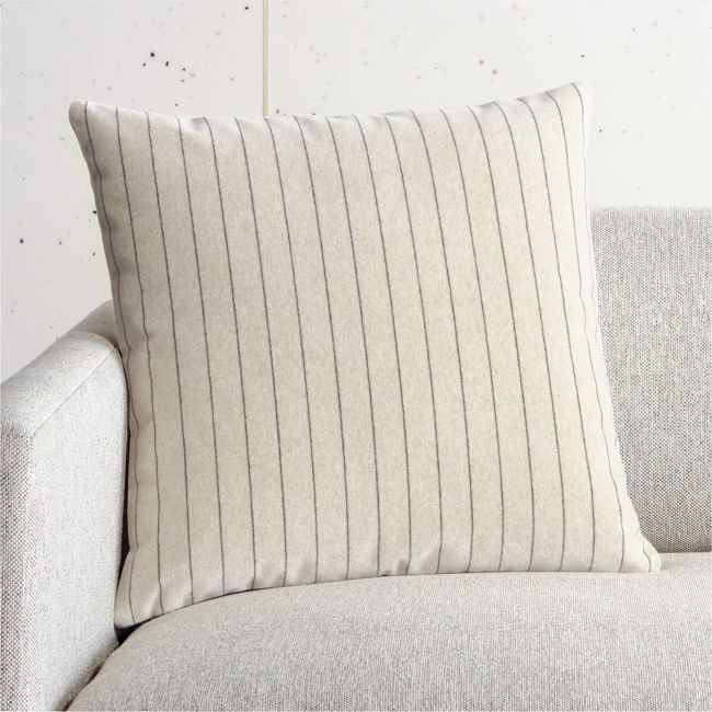Boundary Pillow, Ivory, 18" x 18" - Image 3