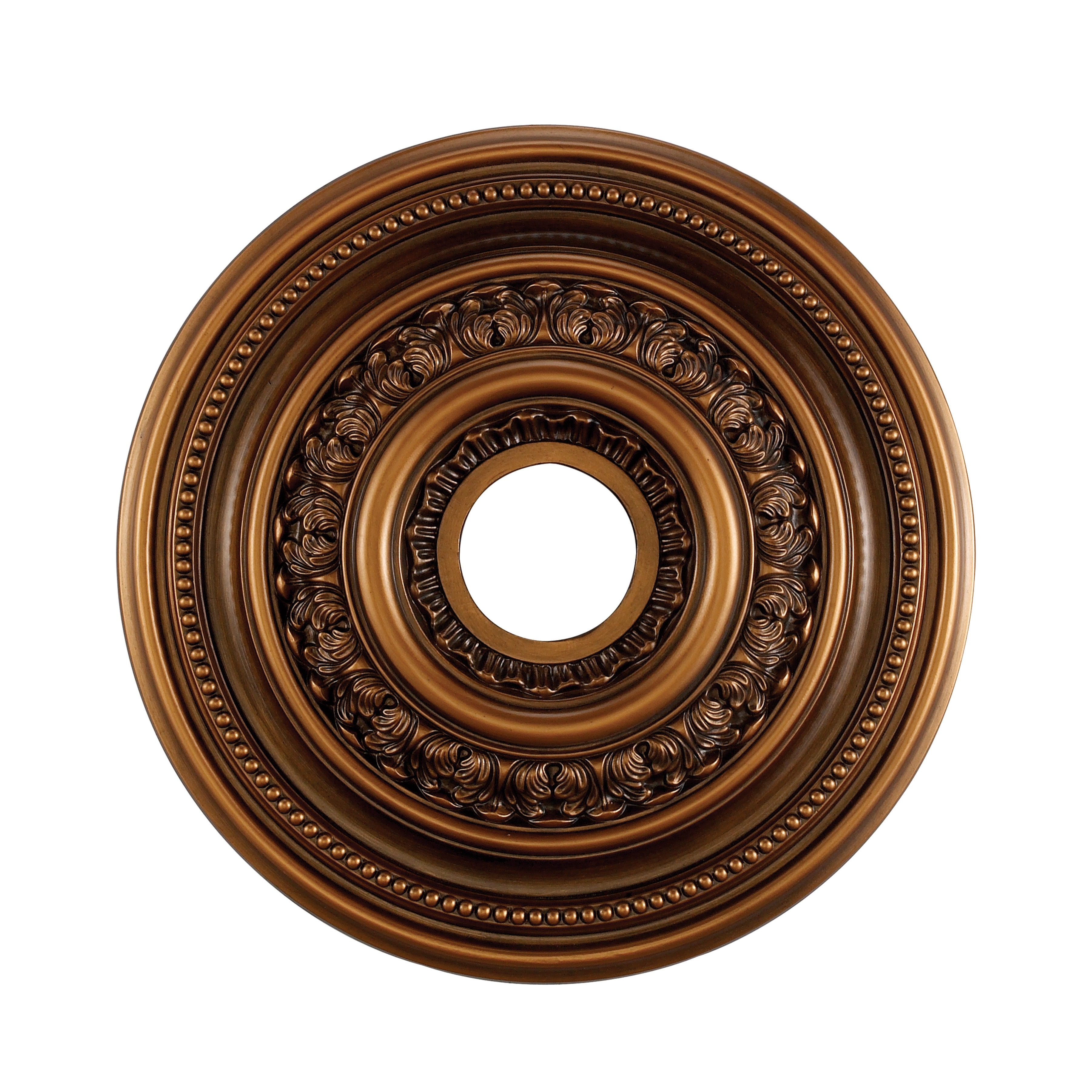 English Study 18'' Wide Medallion - Antique Bronze - Image 0