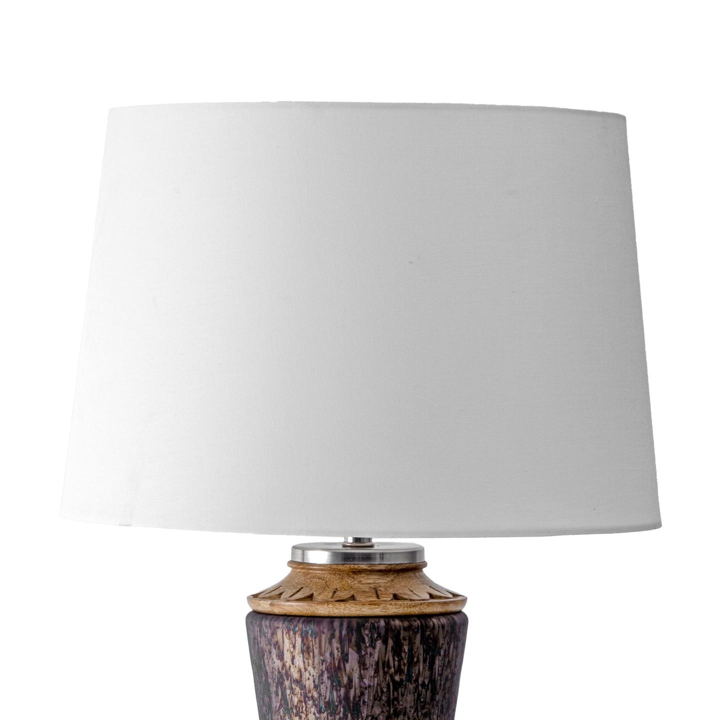 Novato 25" Wood Table Lamp - Image 4