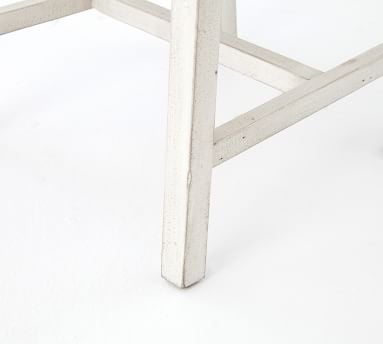 Hart Reclaimed Wood Dining Chair, Driftwood/Limestone - Image 2