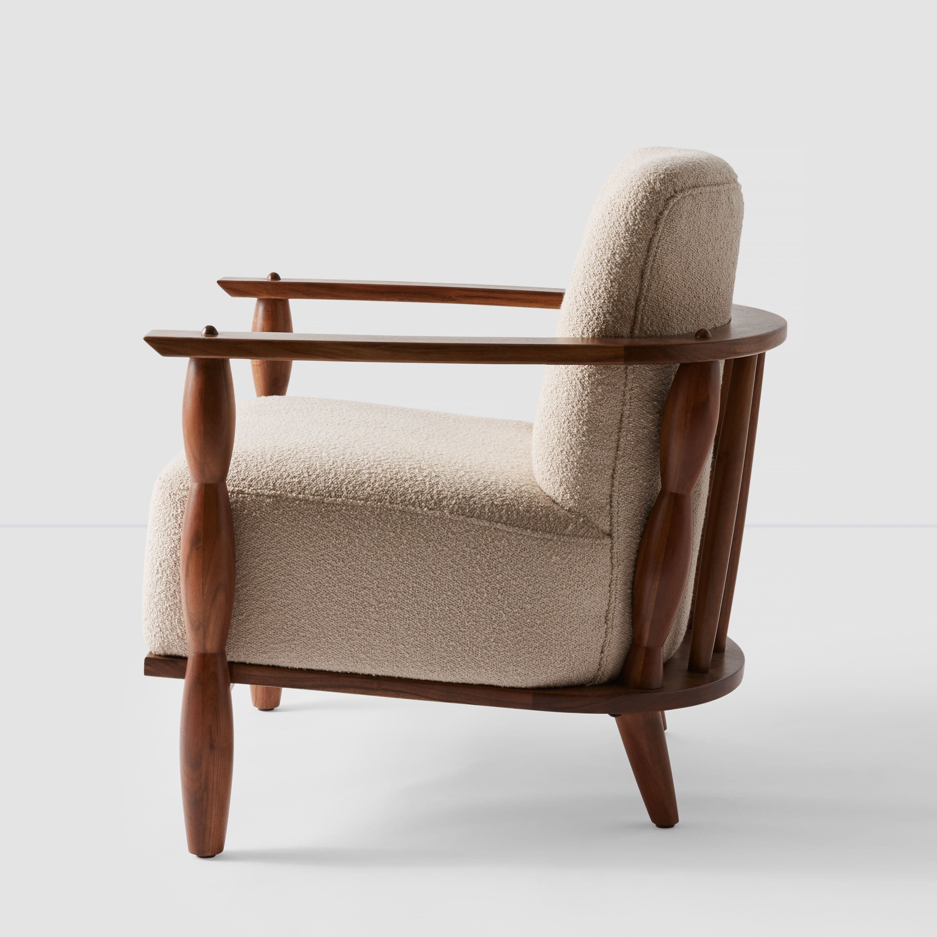 The Citizenry Leela Armchair | Ivory/Cream - Image 6