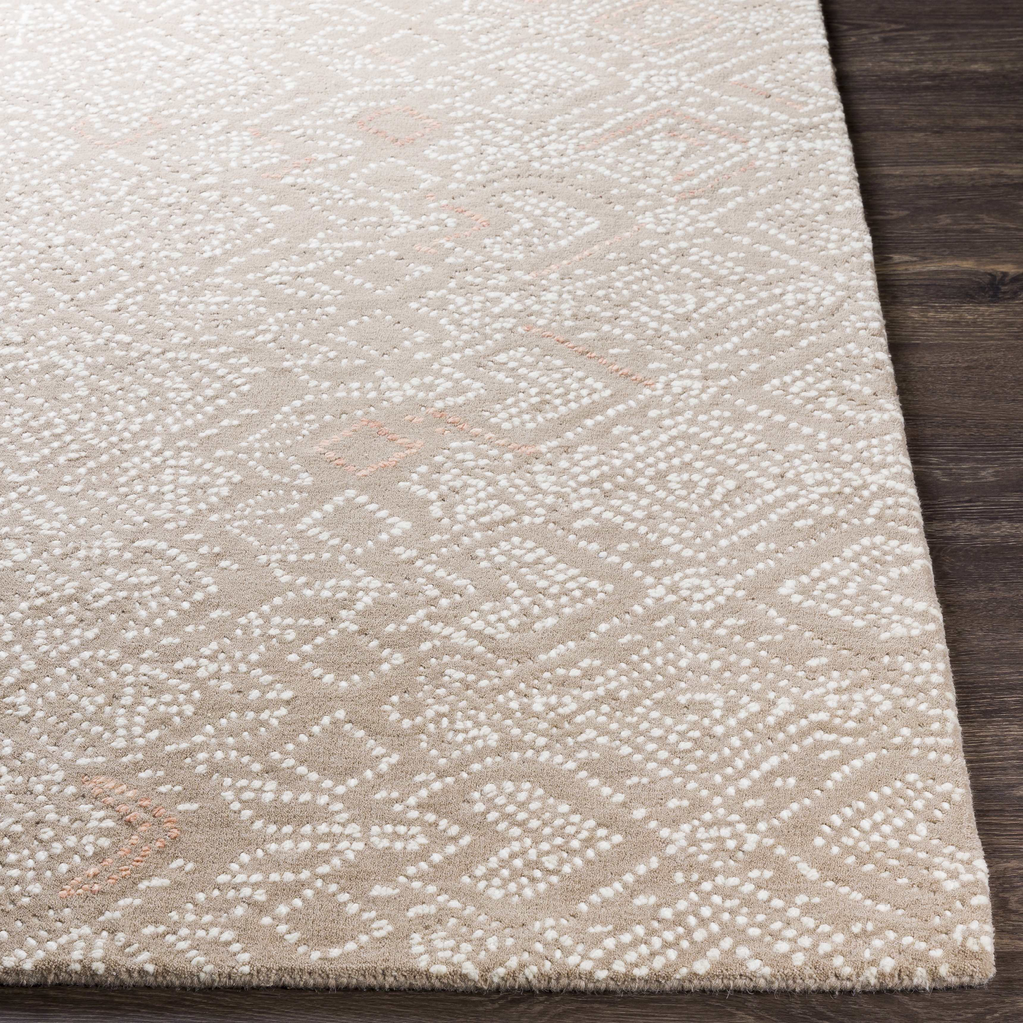 Corfu Beige Indoor 8'10" x 12' Handmade Rug - Image 2