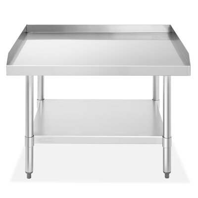 60 X 30 Inch Stainless Steel NSF Grill Table W/ Undershelf By GRIDMANN - Image 0