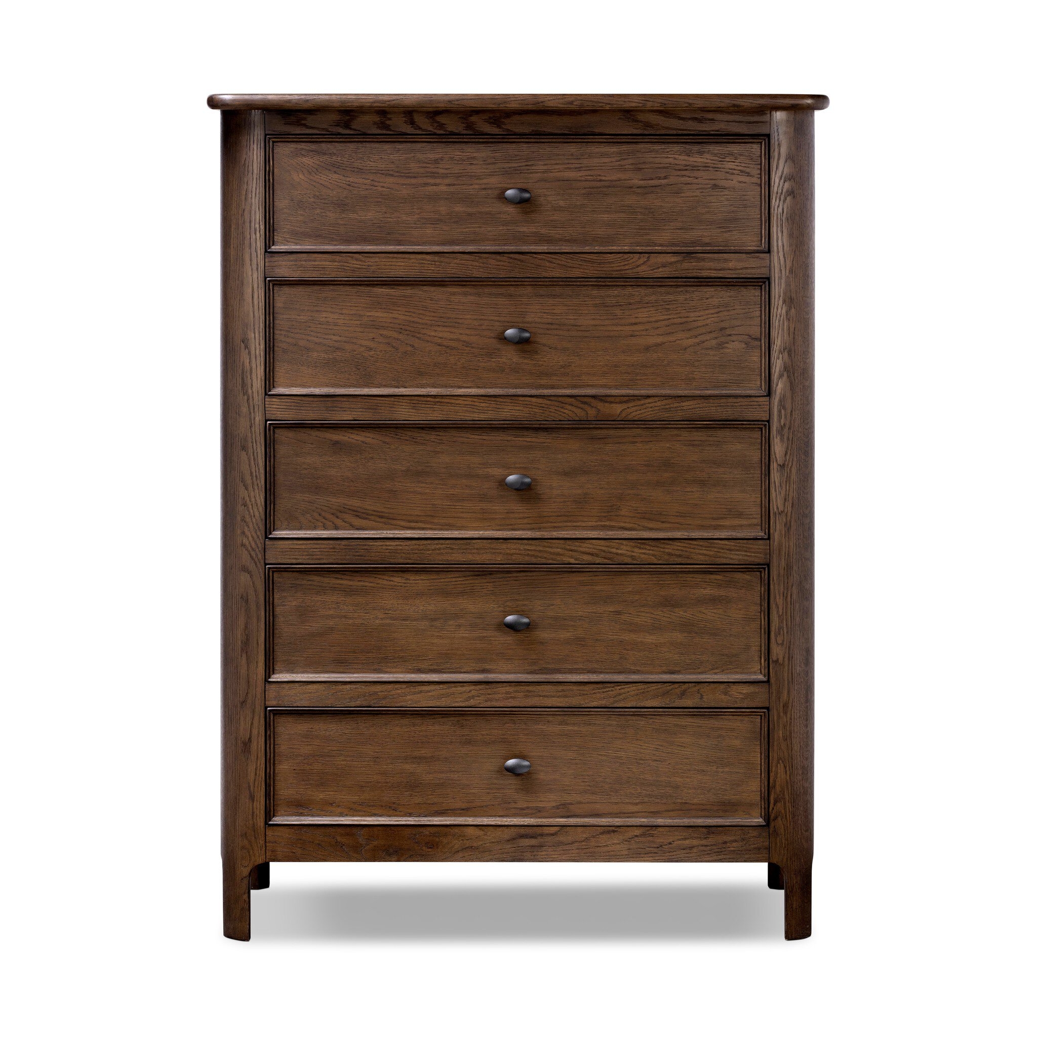 Russ Tall Dresser - Aged Oak Veneer - Image 2