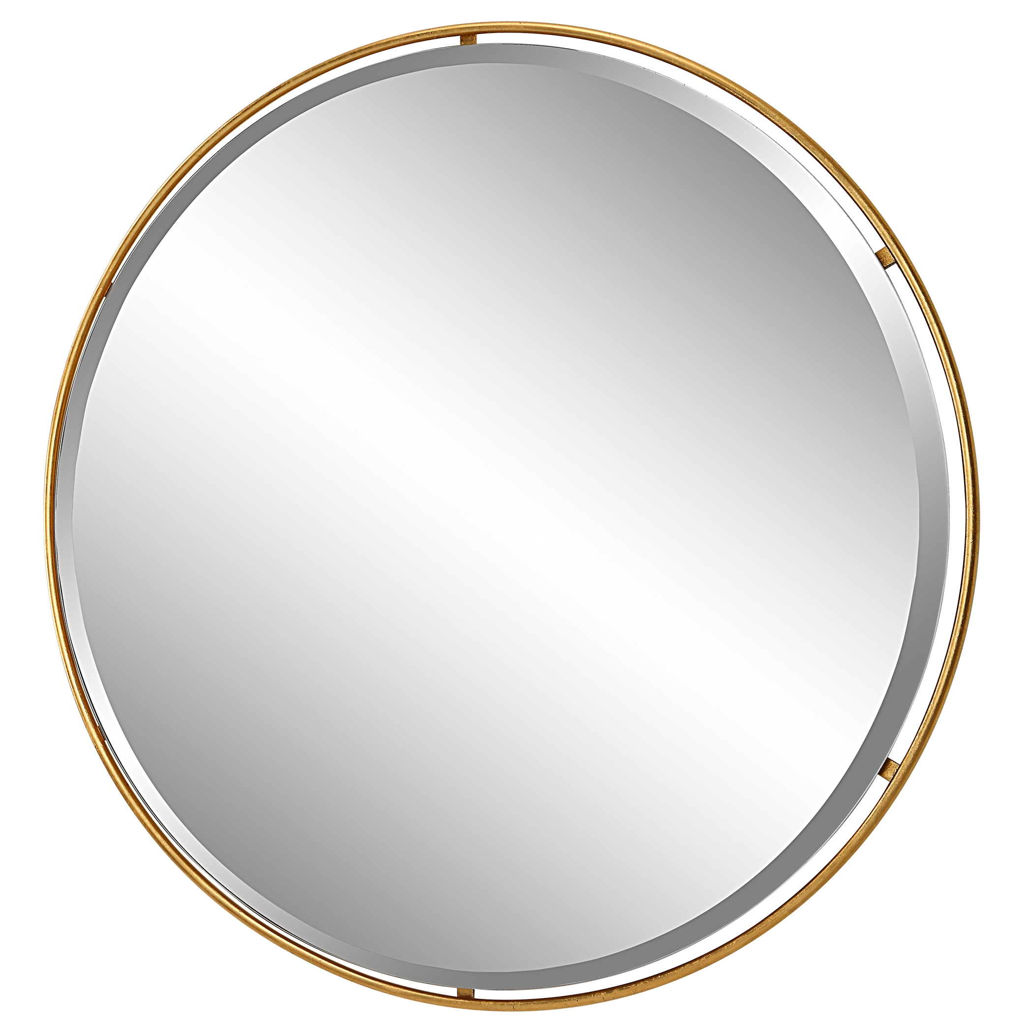 Canillo Gold Round Mirror - Image 3