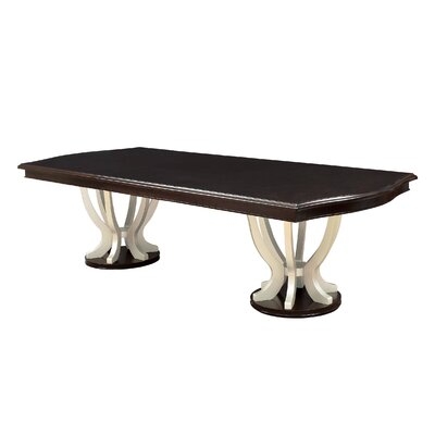 Wayde Extendable Double Pedestal Dining Table - Image 0