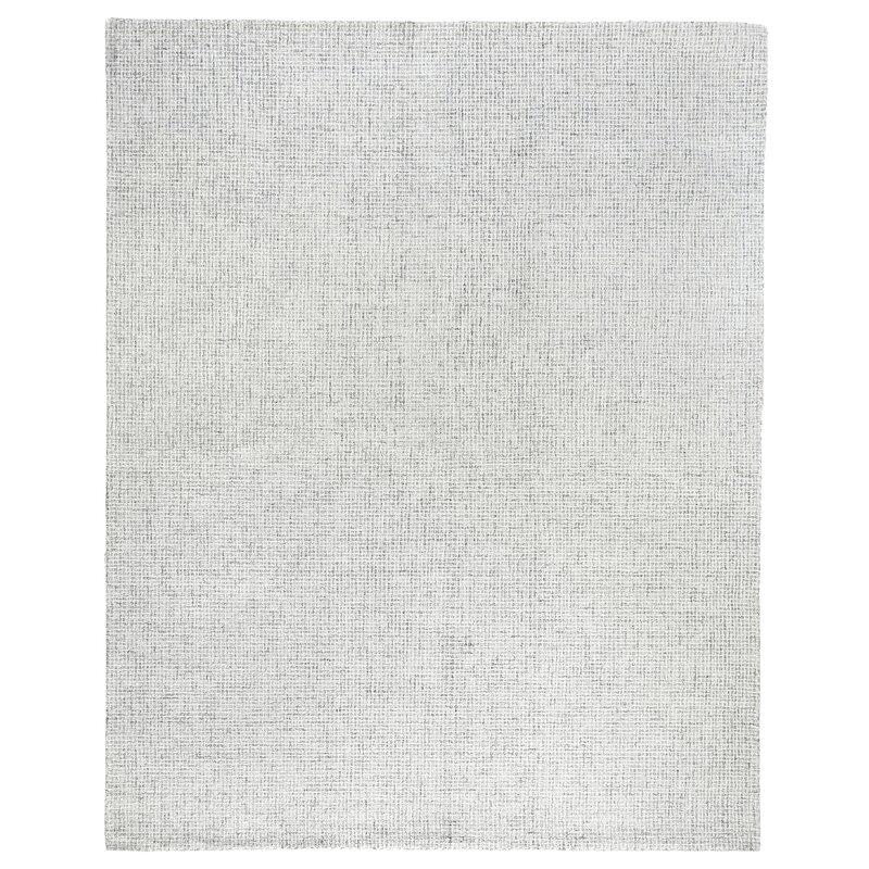 EXQUISITE RUGS Caprice Handmade Tufted Gray/Ivory Area Rug - Image 0