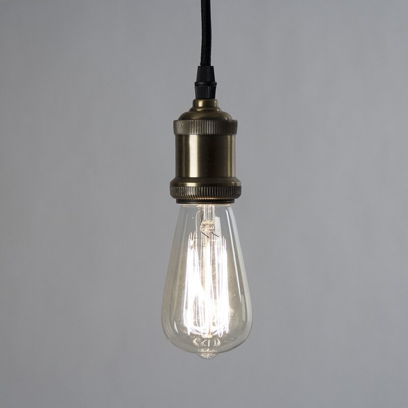 Zentique 1-Light Single Bulb Pendant - Image 0