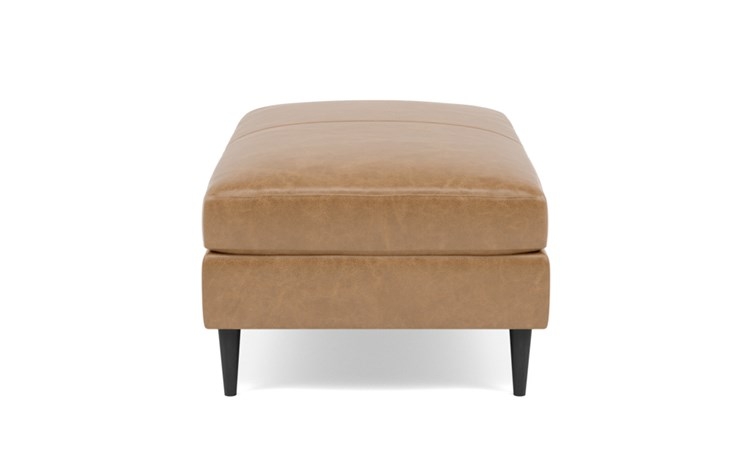 Sloan Leather Ottoman - Image 2