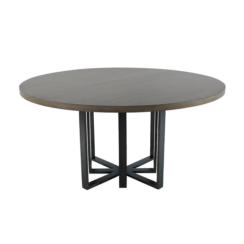 Century Mahogany Solid Wood Dining Table Color: Mink Gray - Image 0