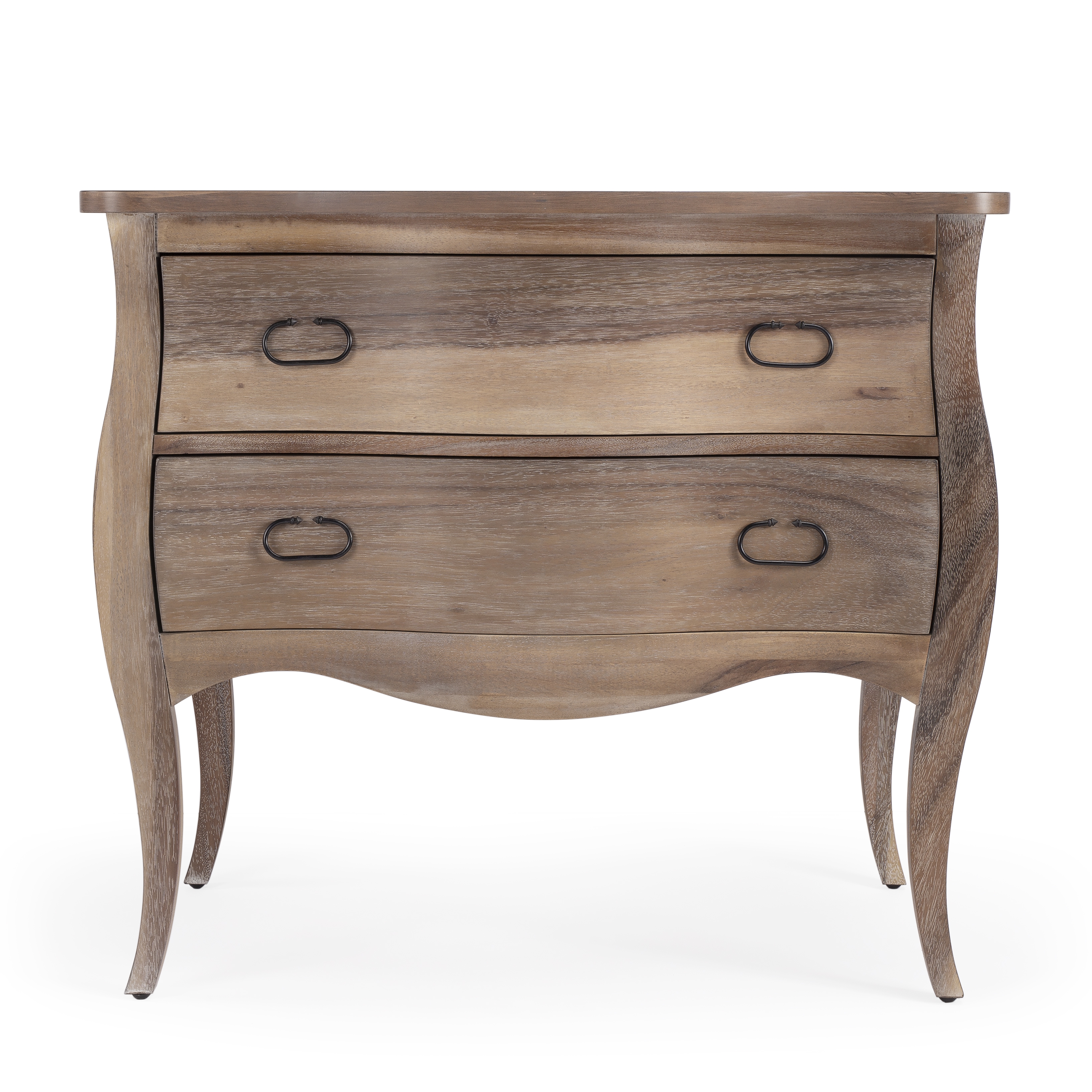 Rochelle Natural Mango 2 Drawer Chest - Image 3