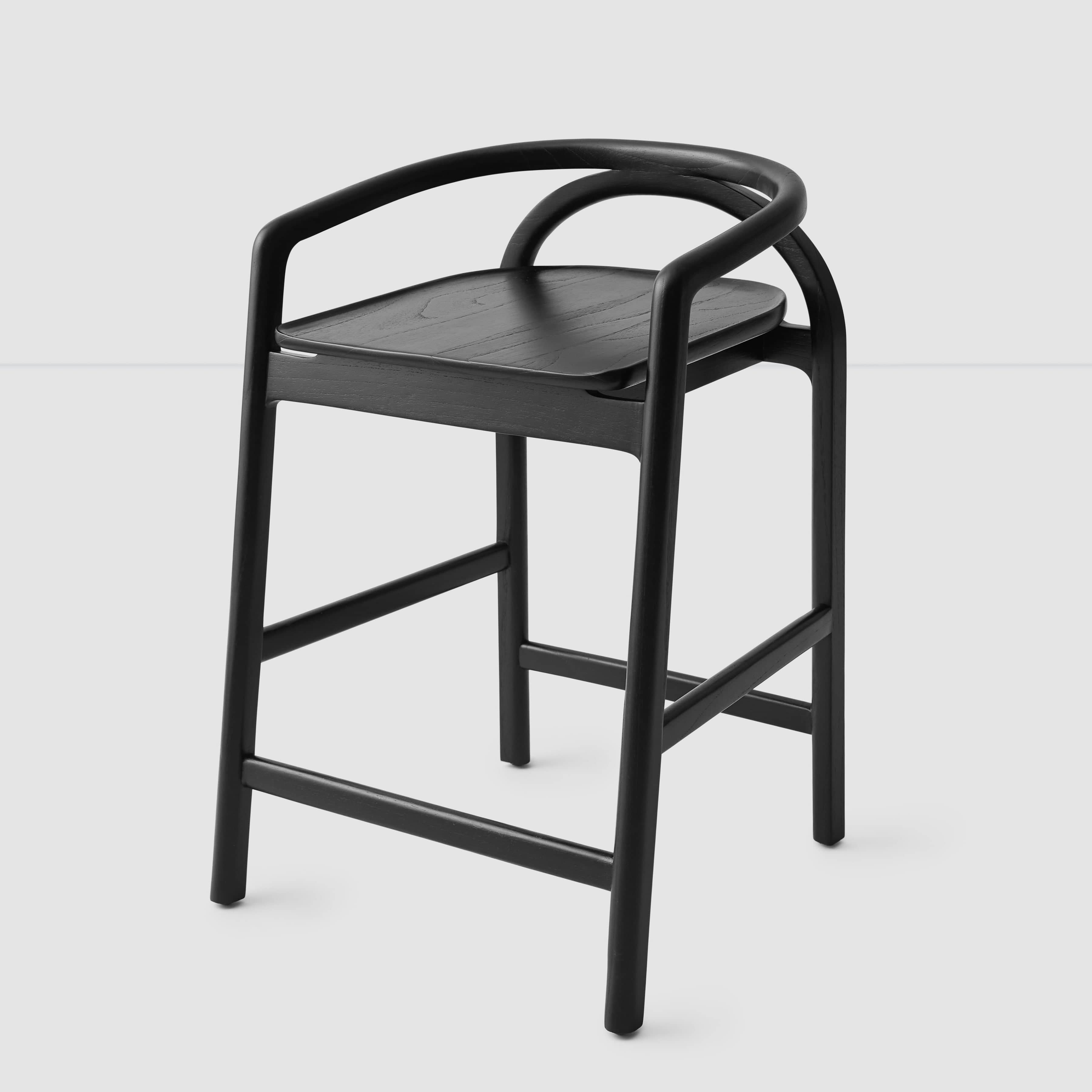 The Citizenry Meru Counter Stool | Black - Image 2