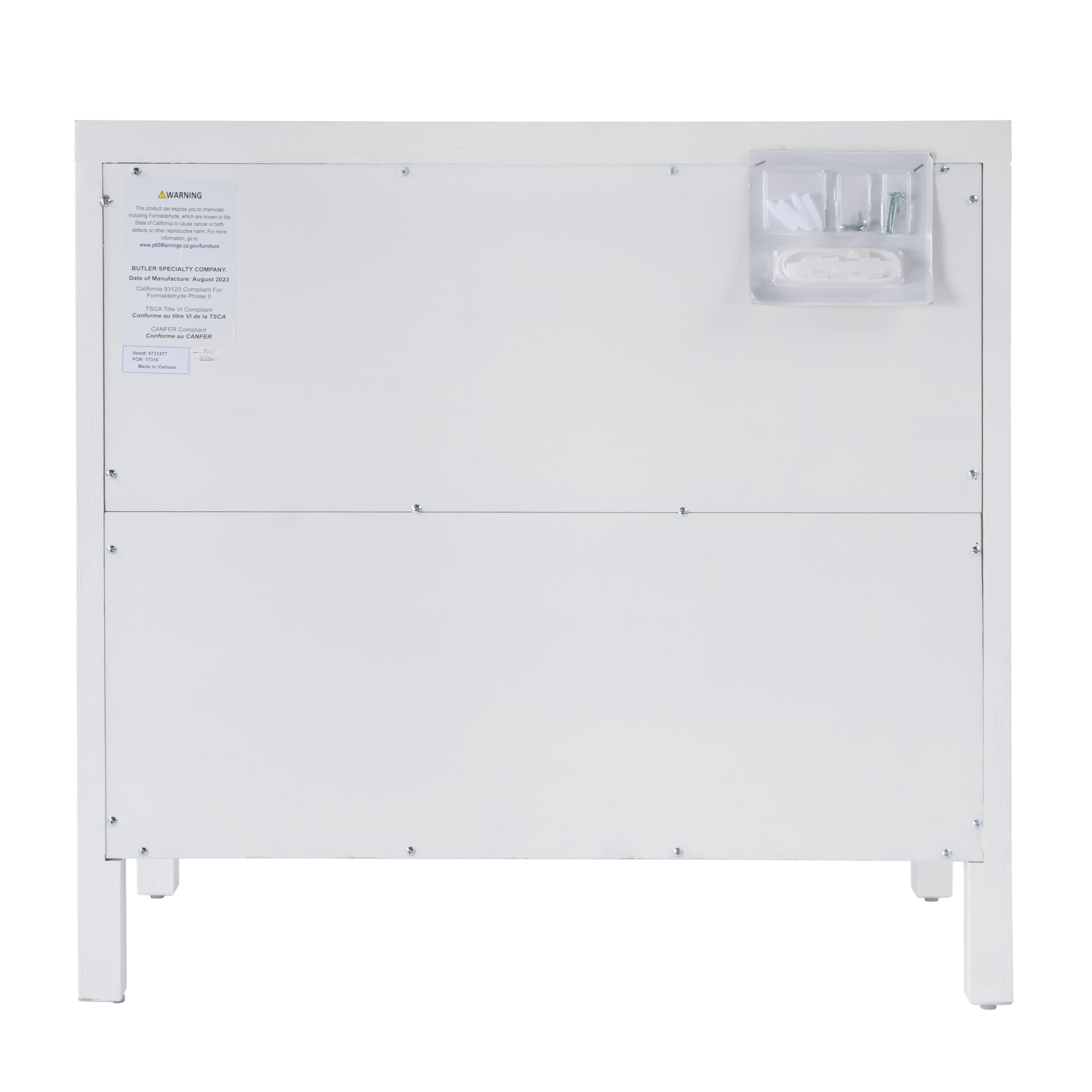 Nora White Dresser - Image 2