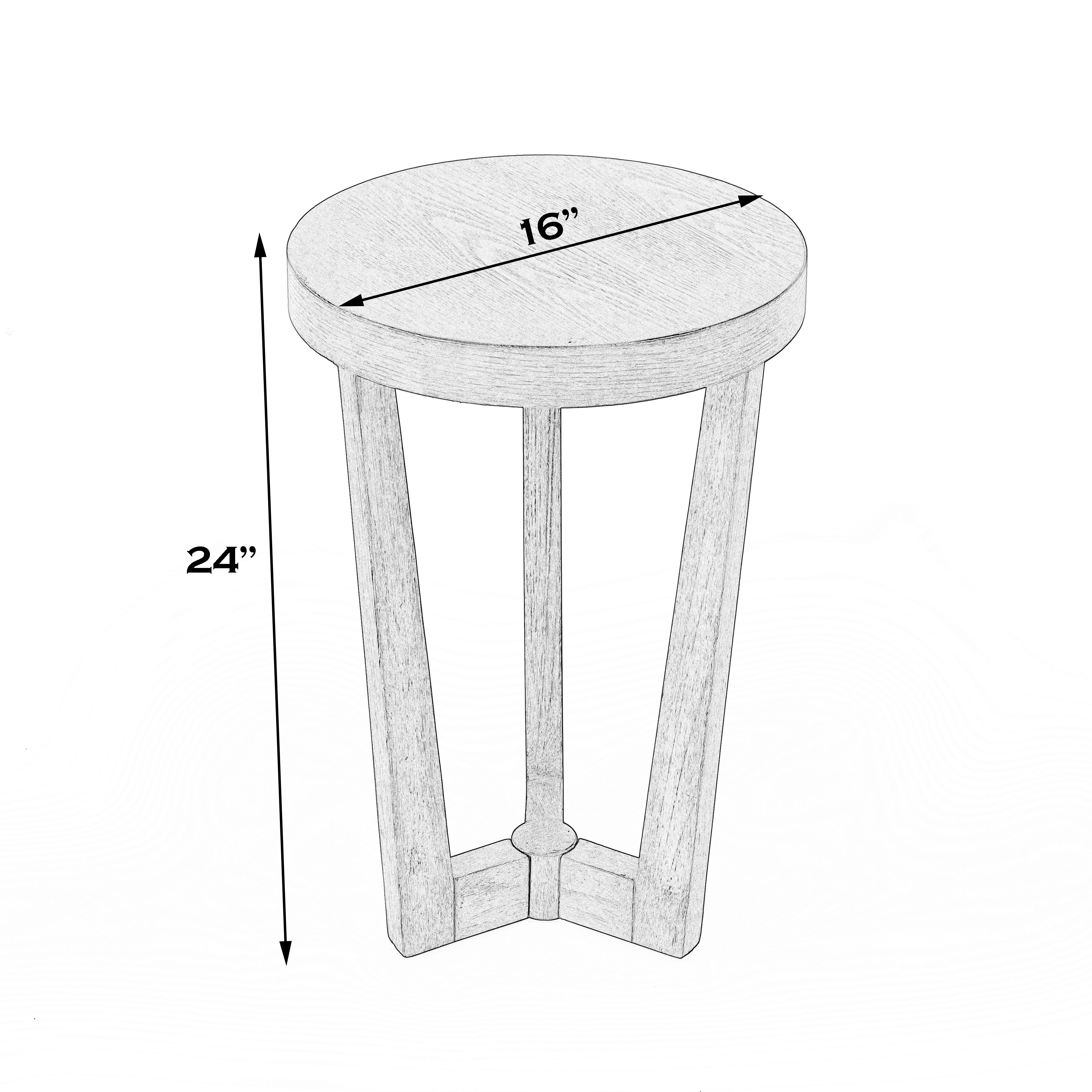 Aphra DriftWood Side Table - Image 3