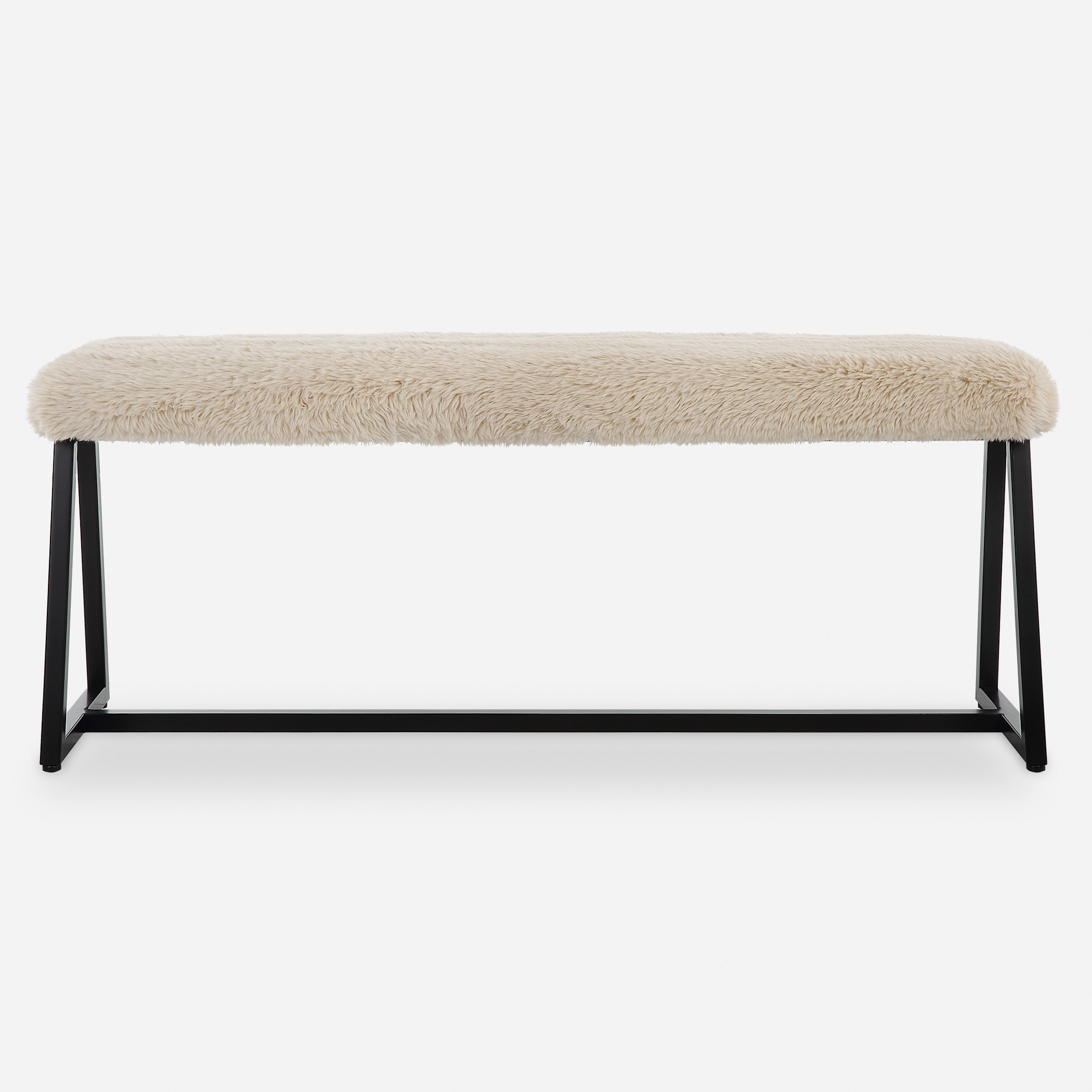 Taupo Sheepskin Bench - Image 0