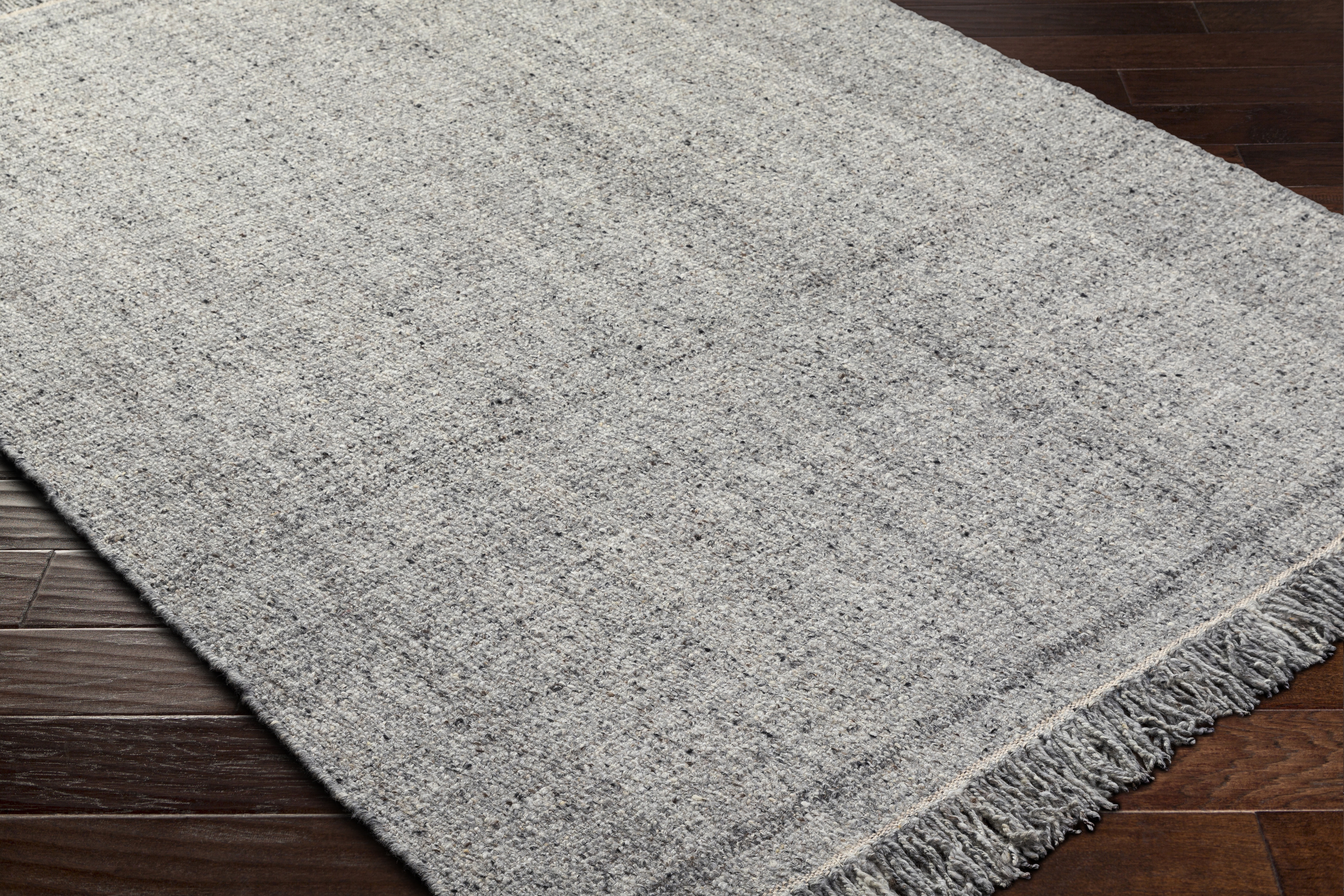 Aarhus Gray Indoor 2' x 3' Handmade Rug - Image 2
