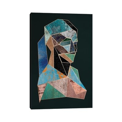Woman Cubism Diptych I by Danilo De Alexandria - Wrapped Canvas Graphic Art Print - Image 0