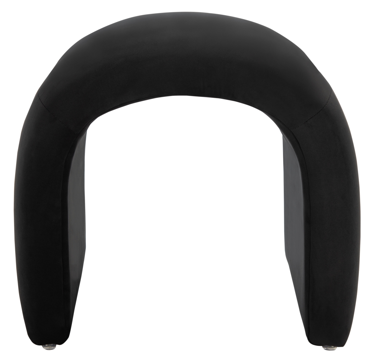 Kibo Ottoman - Black - Safavieh - Image 0