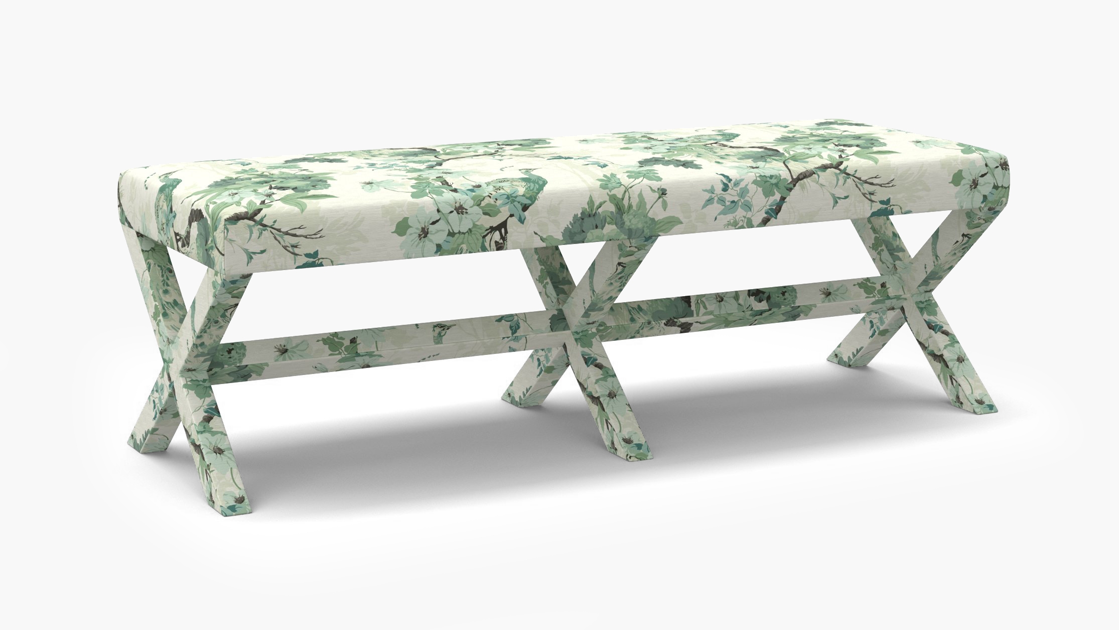 Double X Bench, Jade Peacock Park - Image 1