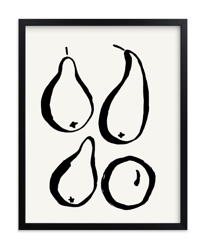 Still-life With Four Pears Art Print - Image 0
