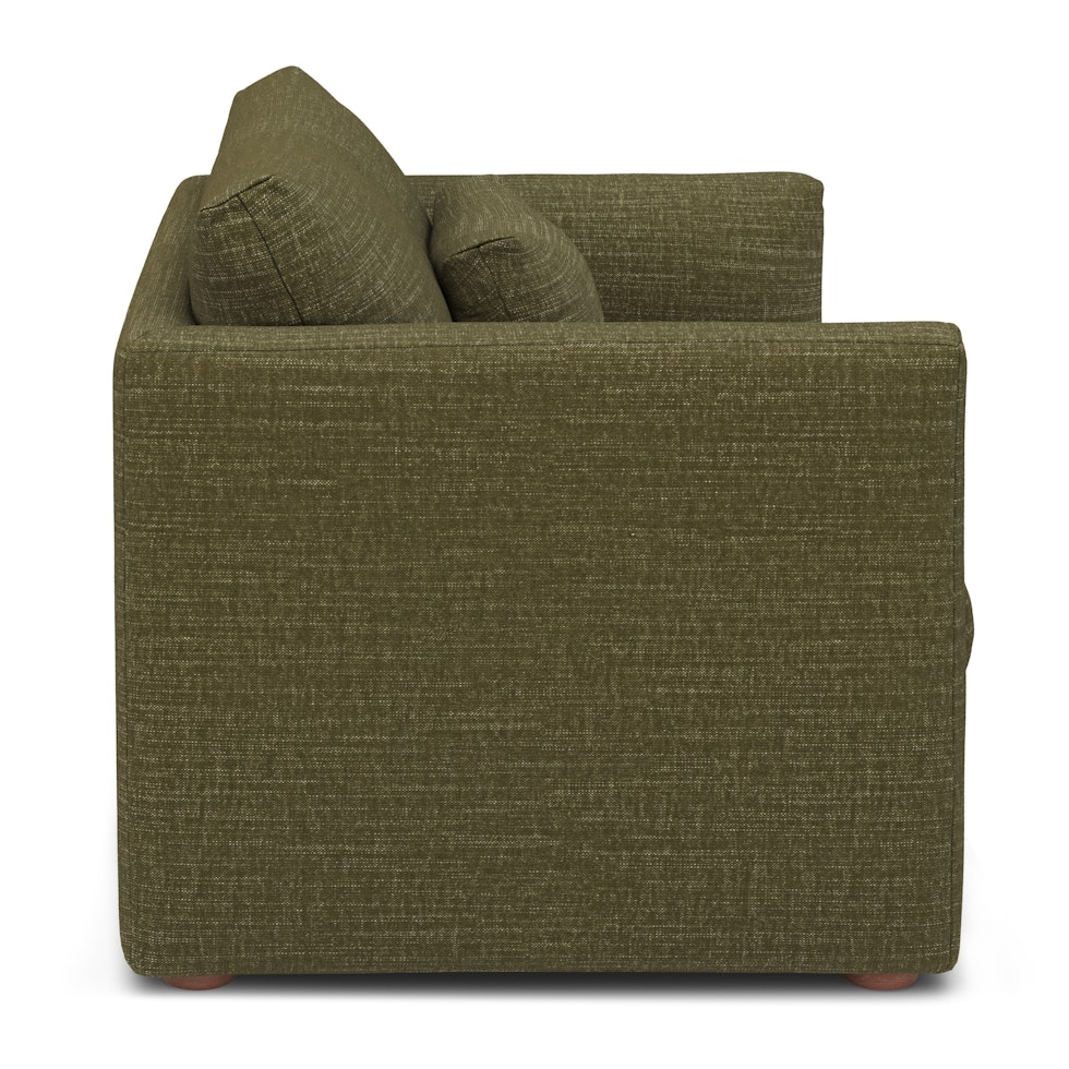 Marina 57" Sleeper Chair - Napa Moss - Image 2