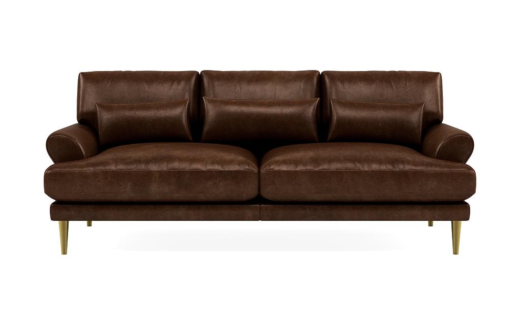Maxwell Leather Loveseat by Apartment Therapy - Image 0