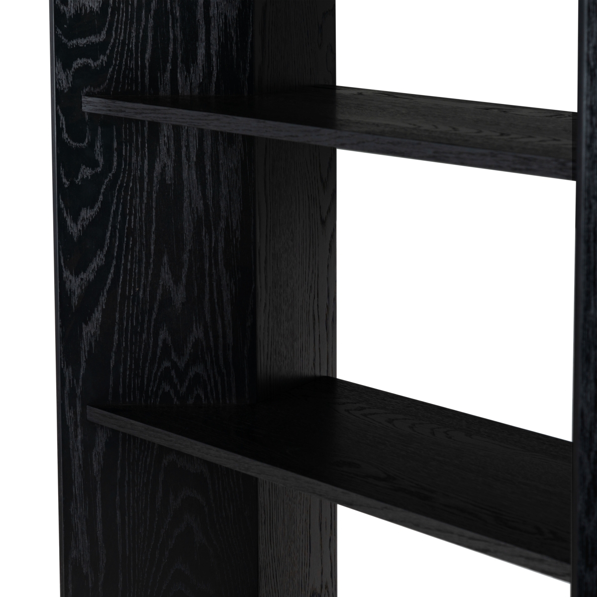 Norrington 5 Shelf Bookshelf - Black - Image 2