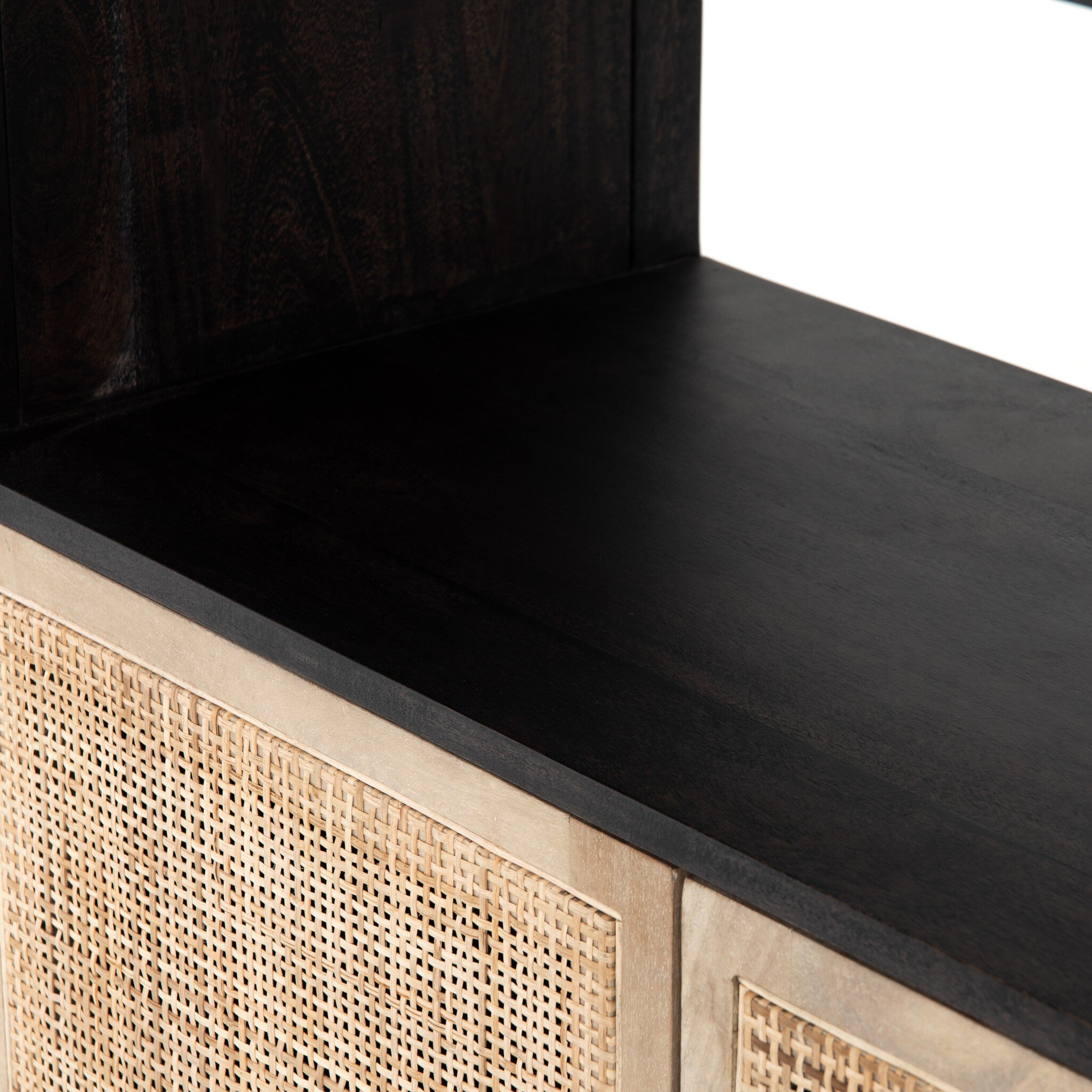 Caprice Bookshelf - Washed Black - Image 9