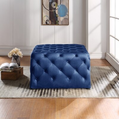 Boutte 32'' Tufted Square Cocktail Ottoman - Image 0